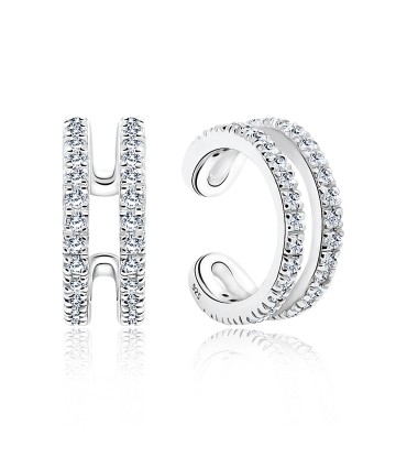 10mm CZ Stones Ear Cuff EC-1148